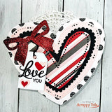 Scalloped Heart Add-On for Chocolate Heart Gift Box