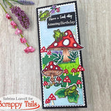 Fairy Botanicals 6x8 Stamp and Coordinating Die Bundle