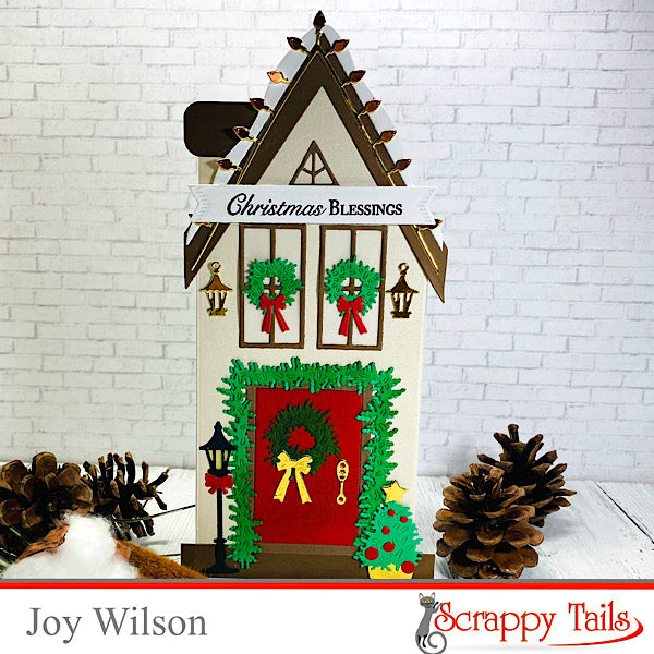 Slimline Bird House Pop Up Card Metal Die – Scrappy Tails Crafts