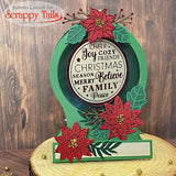 Hot Foil Christmas Word Collection Ornament