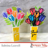 Paper Rose Mini Pop up Vase – Scrappy Tails Crafts