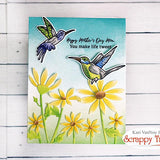 Mama Birds 4x6 Stamp Set